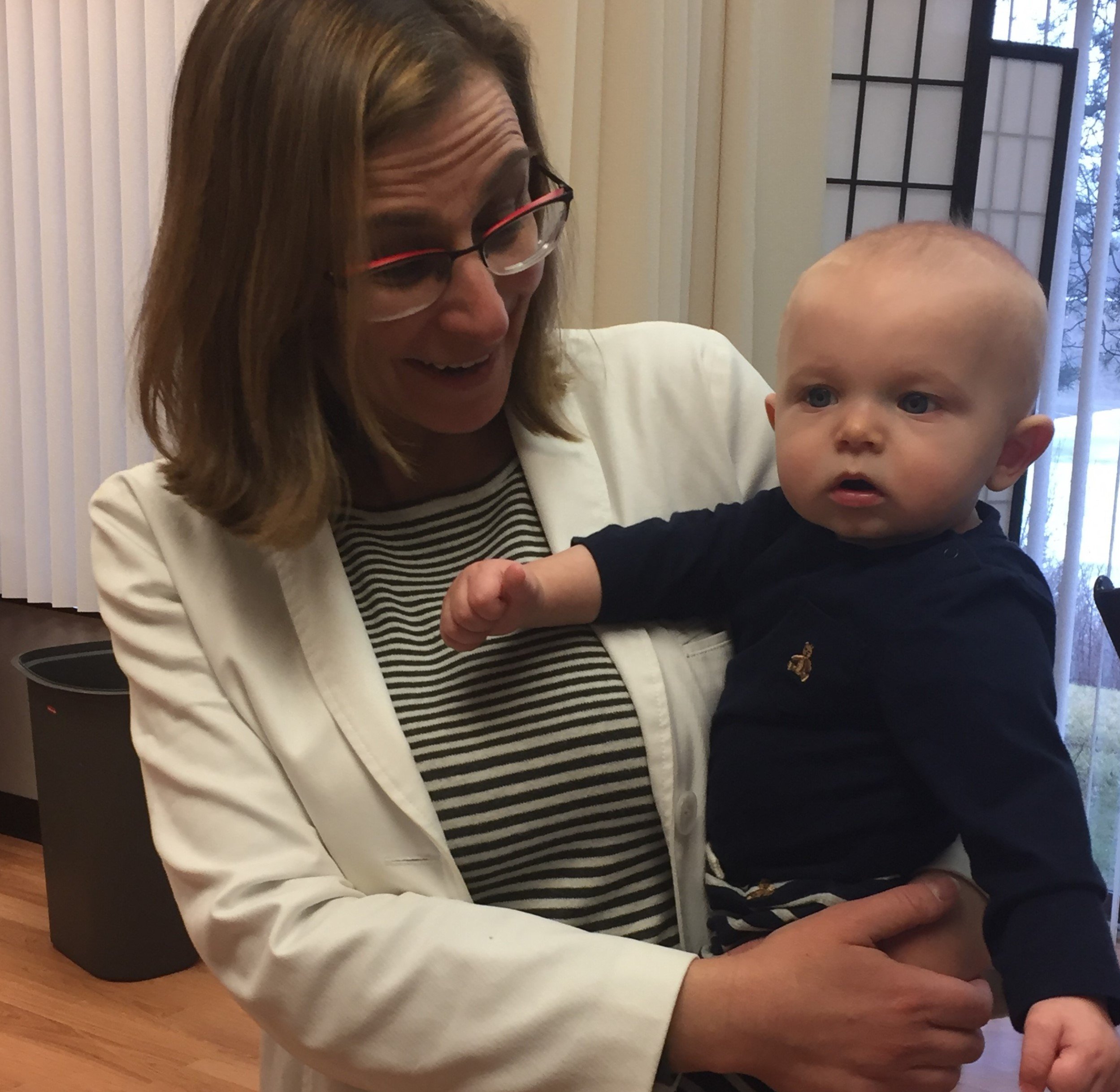 Dr. Sigal Klipstein and Baby Ryan